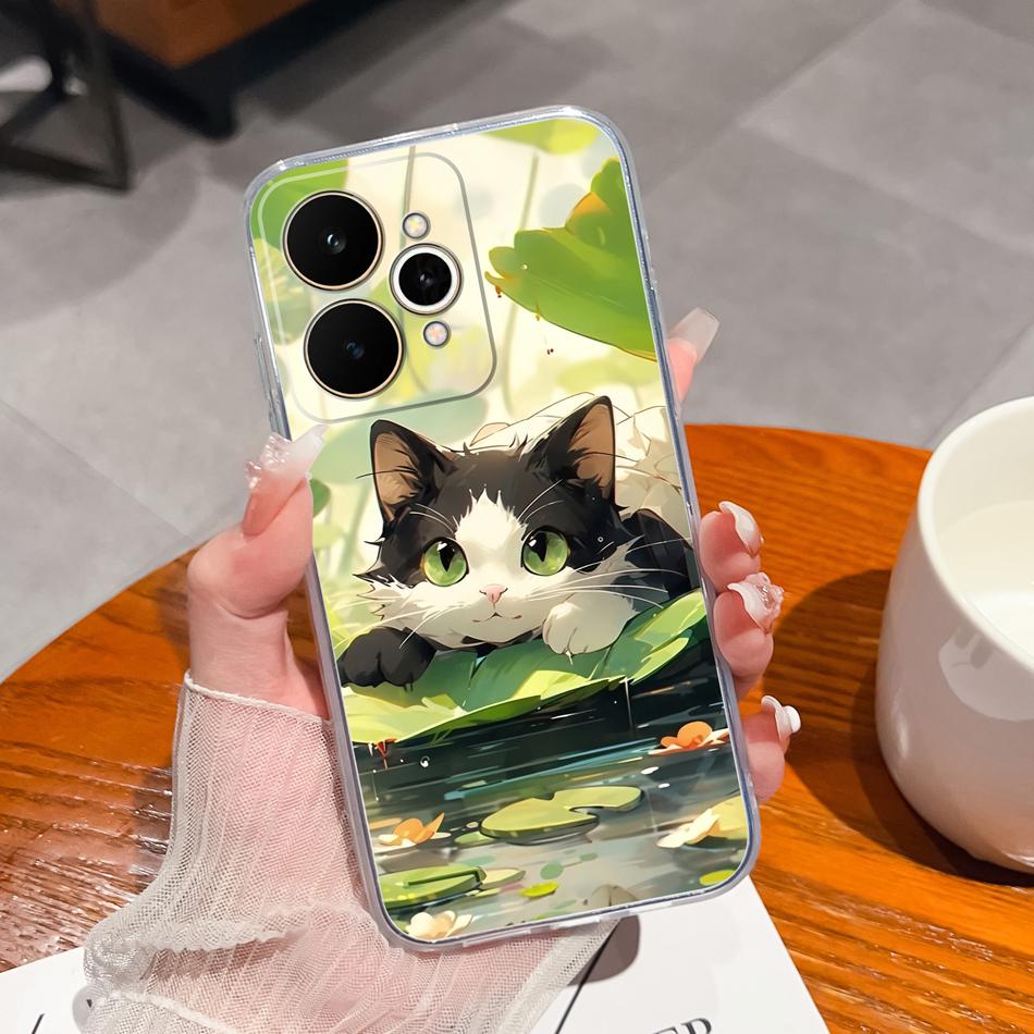 For Realme 15 Pro 5G Case Colorful Patterns Transparent TPU Silicone Back Cover For Realme15 15Pro Lightweight Phone Bumper
