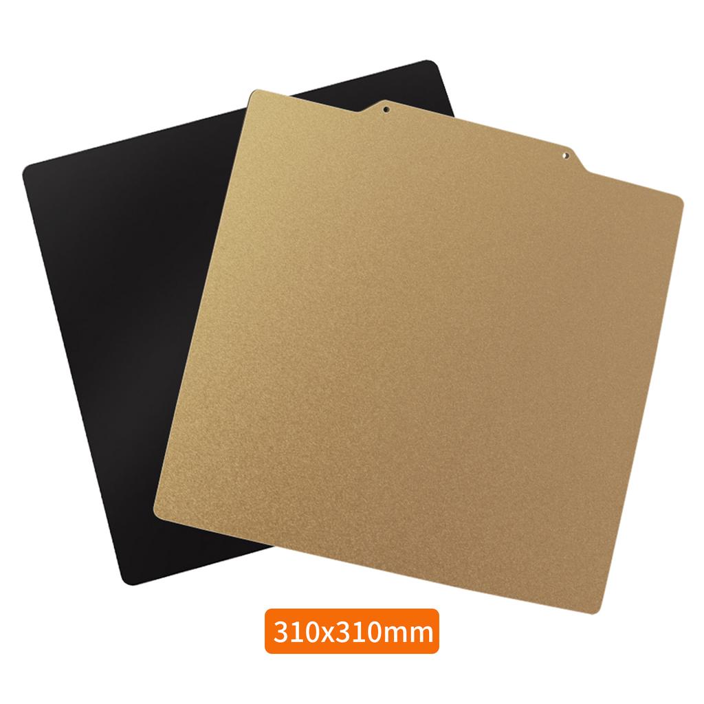310 x 310 mm oboustranný PEI povrch odnímatelný pružný plech z pružinového ocelového plechu a magnetický