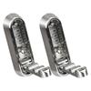 Foldable Wall Hangers Hanging Solution Contemporary Wall Hook Elegant Wall Mounted Hook 2pcs for Bathrooms & Kitchens