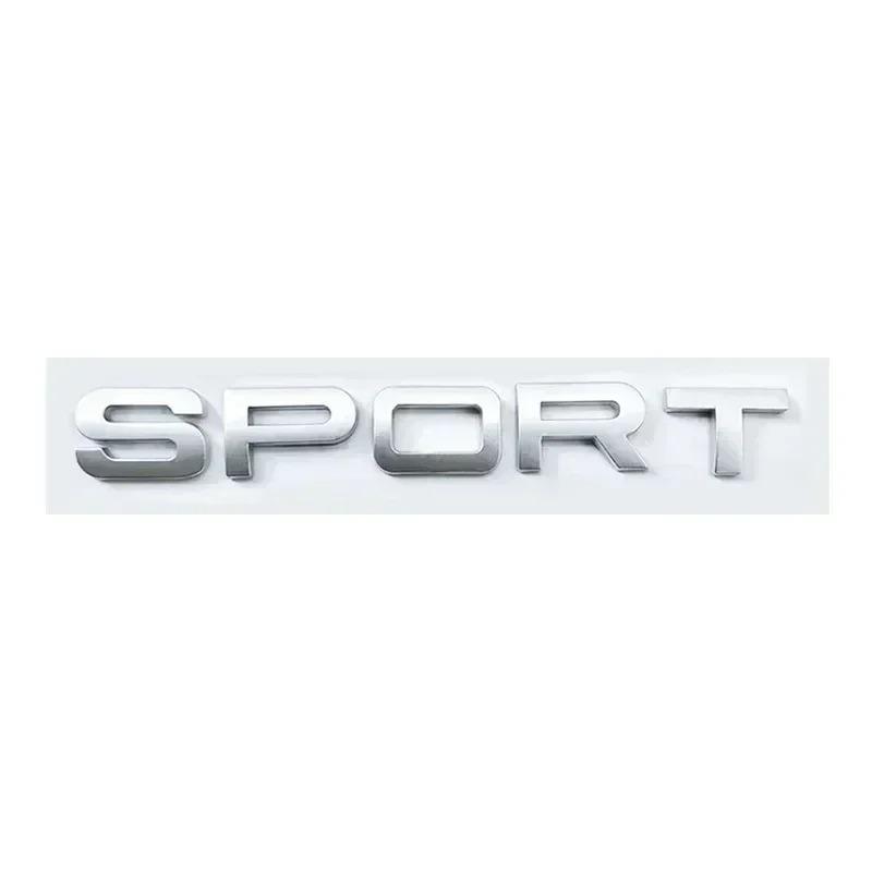 Insignia de Emblema de Calavera de Capó Delantero de Coche 3D ABS Pegatina de Letras para Logo de Range Rover Para Range Rover Evoque Sport HSE SE V8 Accesorios