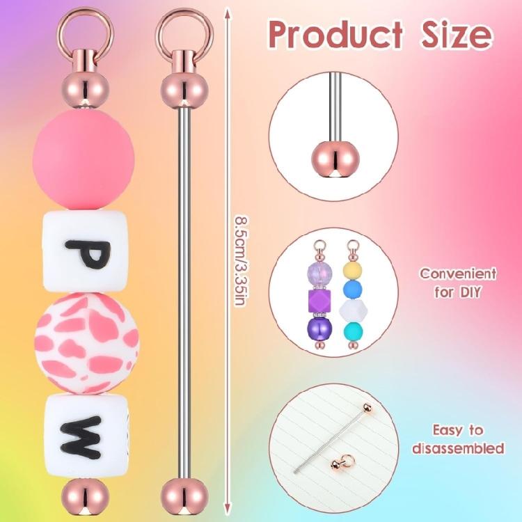 Stylish Keychain Clips with Sturdy Chains and Open Jump Rings 20 Pcs Set Accessory for Personalized Keychains Use