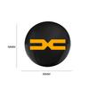 BGS1 4pcs Car Wheel Center Decorative Stickers Aluminum Alloy Badge Stickers For Dacia Bigster Spring Duster Sandero Jogger Dokker