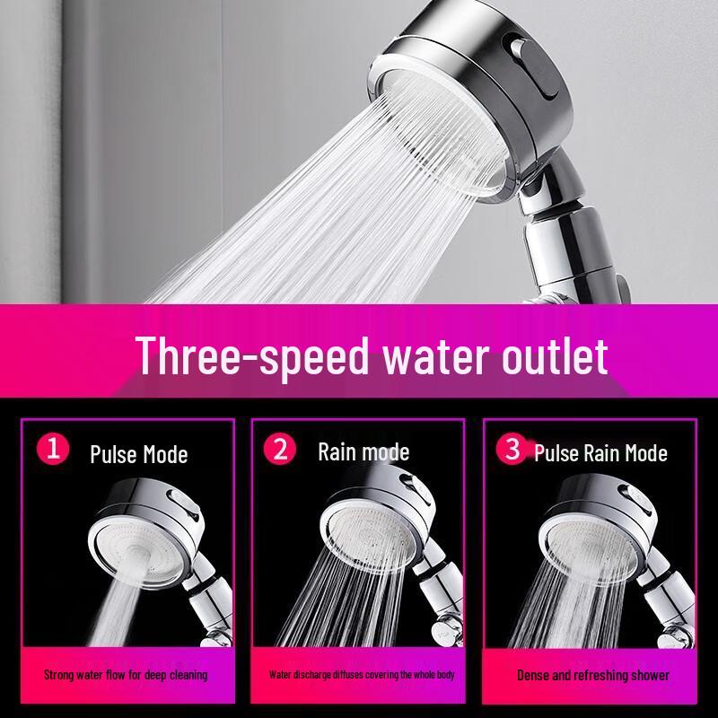 Jialin Pressurized Filtered Shower Head Kit
