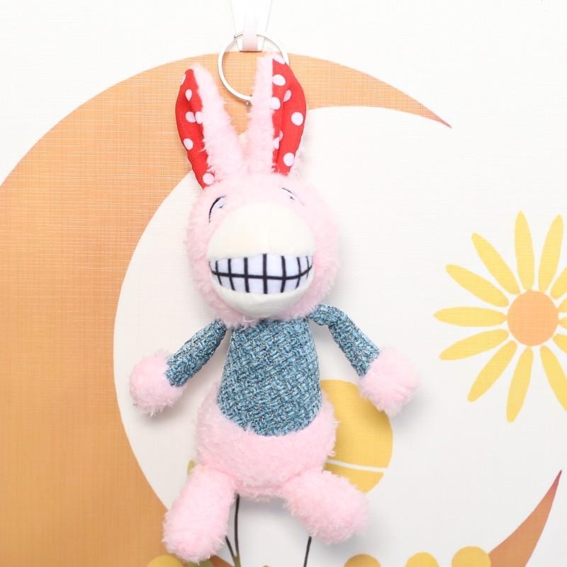 

Cute Big-toothed Donkey Shirt, Bear Rabbit Plush Toy Doll Pendant, Doll Bag Hanging Decoration