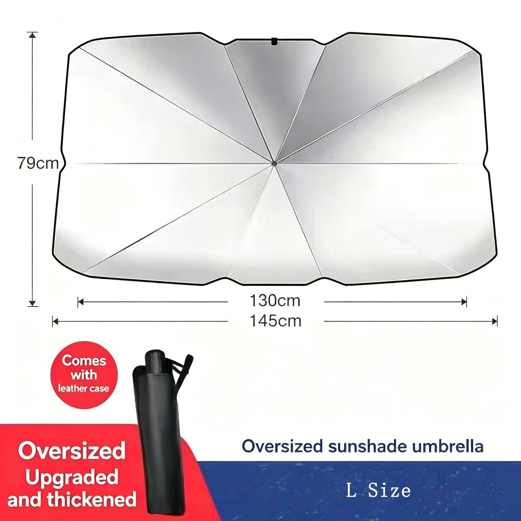 1PC Car sunshade Sun shield for car sunshade screen windshield umbrella front stop parking gear L