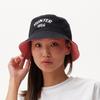 Heonteo [Unisex] Embroidery 1856 Bucket Hat - Black/Ivory Hau0004Chzblk