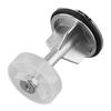 1 Pcs For Lift-off Waste Basin Sink Push Button 40 Mm Slotted Chrome Bathroom Wash Basin Faucet Accessories