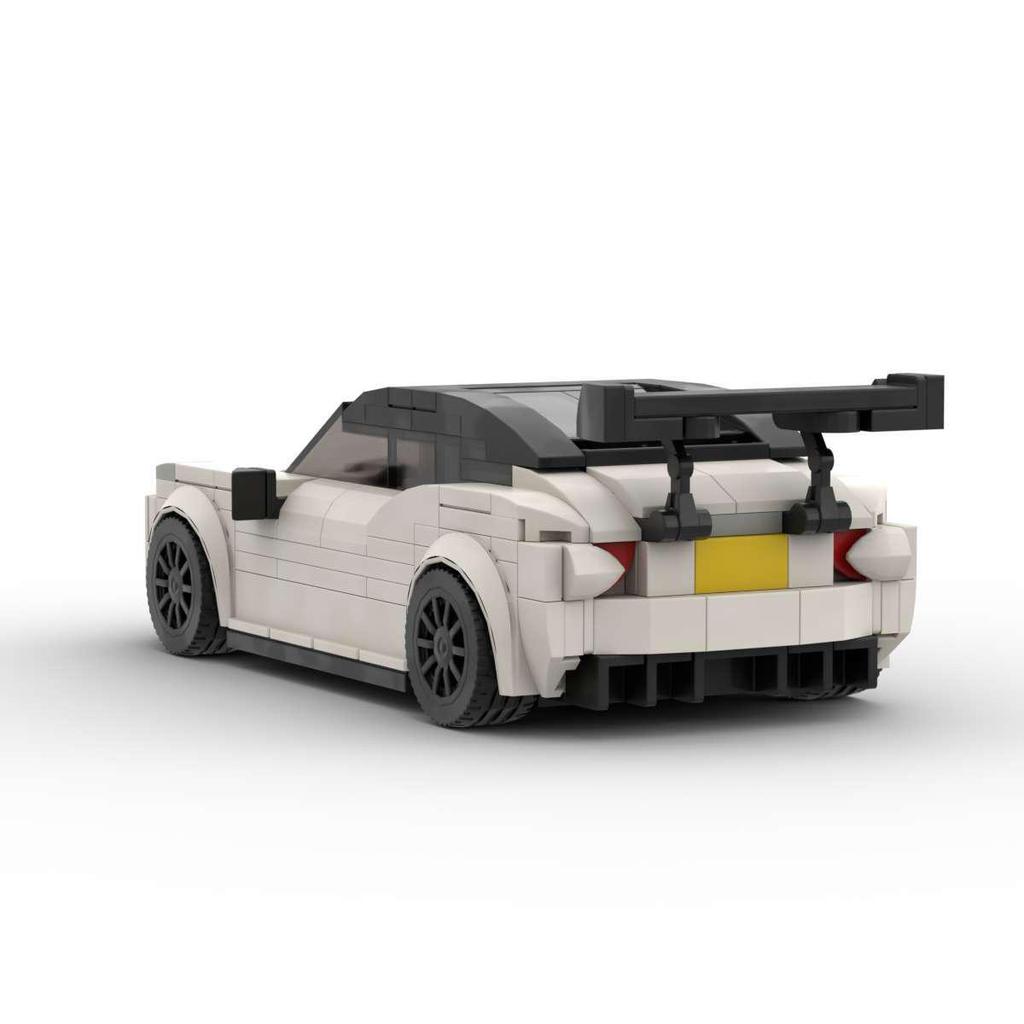 Compatible Tesla Model 3 Building Blocks - Creative Assembly Sports Car Gift