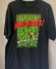 Vtg Mars Attacks Schwarzes Baumwoll-Kurzarm-T-Shirt Unisex S-5XL