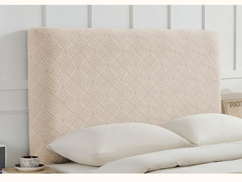 Jacquard Headboard Cover: Thickened, Dustproof, Non-slip, Wear-resistant, Elastic Slipcover & Backrest Protector