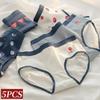 5Pcs/set Women Cotton Panties Soft Breathabe lIntimate Underwear Low Rise Briefs Female Underpants Lingerie M-XL