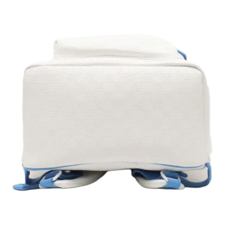 New Jordan Polyurethane Backpack Large Size Unisex White JD2443026AD-003