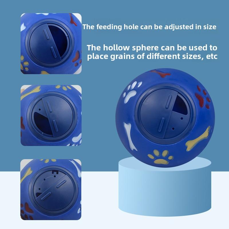 Mingie distribuitoare de hrană pentru căței, Jucărie inteligentă pentru câini, Jucărie cu zornăit pentru câini, Antrenament pentru inteligență, Mingie distribuitoare de hrană, Gustare pentru animale de companie, Dispozitiv distribuitor de hrană