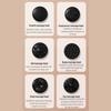 6pcs/set Electric Body Massager Neck Back Shoulder Body Sculpting Machine Cordless Handheld Cellulite Massage Device Beauty Tool