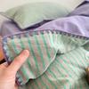 Literary And Artistic Surprise Sheets, Cotton Dyed Cotton Mattress, Quilt Cover, Quilt Cover, Dormitory Bedding, Bed