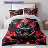 Satan Symbol Pattern Bedding,Quilt Set Quilt Cover Pillowcase Home Birthday Gift (1 * duvet cover + 2 * pillowcase, without core)