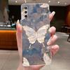 Phone Case For Honor 9X Pro/Huawei y9s/P Smart Pro 2019 Capa Butterfly Bow Protective Casing Transparent Soft Silicone TPU Cover