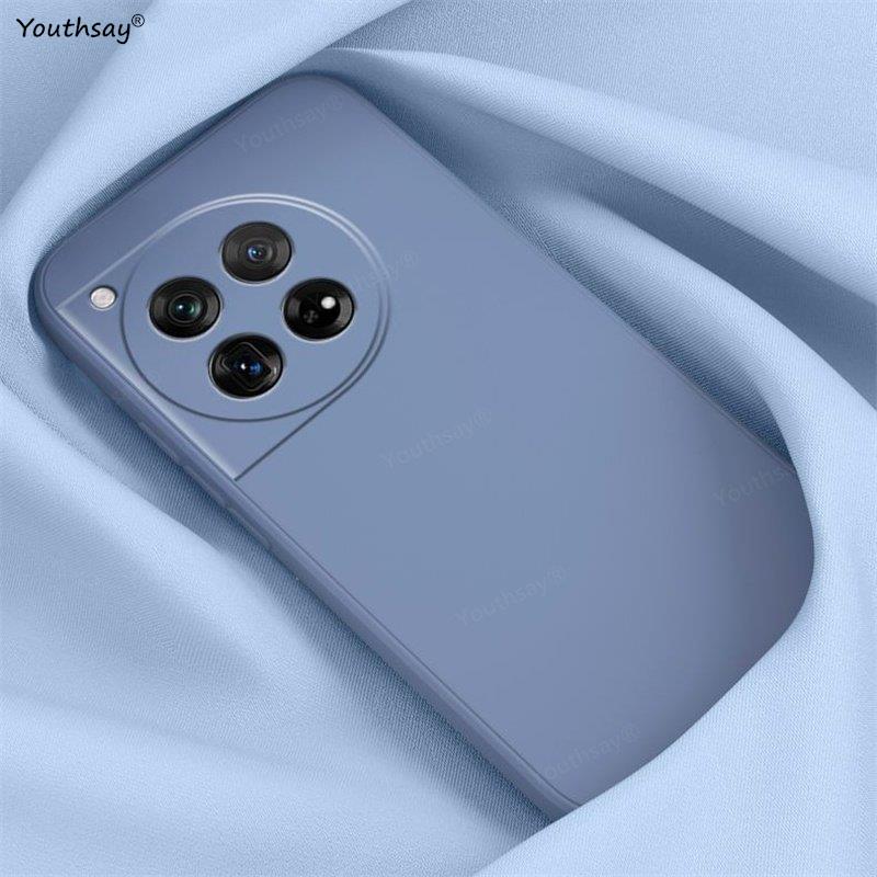 Für Oneplus 12 Flüssigsilikonhülle Oneplus 12 Hülle Coque Fundas Weiche TPU Niedliche Handyhülle Oneplus 12 11 10T 10 Ace Pro