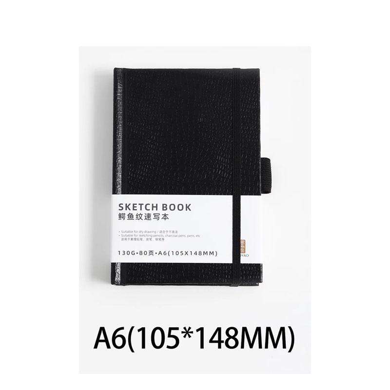 

Crocodile Pattern Sketch Book A4 A5 A6 130g Mini Sketchbook Drawing Paper Portable Pocket Book Travel Notebook Small Gift