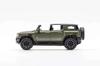 Gaincorp Products 1/64 Scale GMC Hummer EV SUV (LHD) Green Finished Product KS049-359