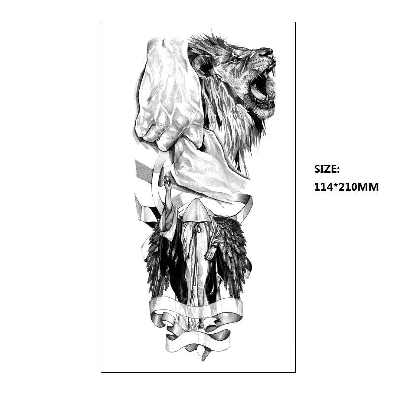 

Черная астронавтка красивая женщина классическая фигура маленькая полная рука Xqb перенос воды, имитация одноразовая татуировка наклейка 114*210MM