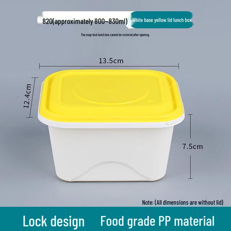 

Disposable Takeout Lunch Box Set