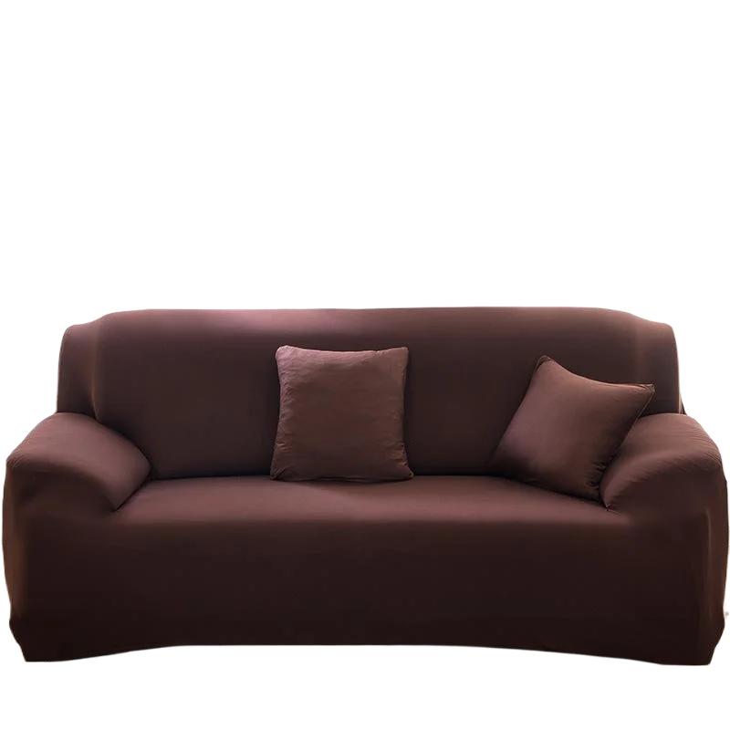 Einfarbige Sofabezüge für Wohnzimmer, elastischer Sofabezug, L-förmiger Eckcouchbezug, Schonbezug, Stuhlschutz, 1/2/3/4-Sitzer