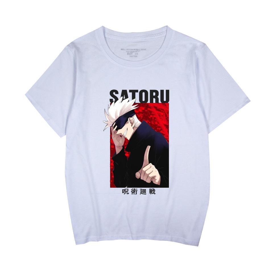Jujutsu Kaisen Anime Tshirt Summer Short Sleeve Tee Shirt Cartoon T Shirts