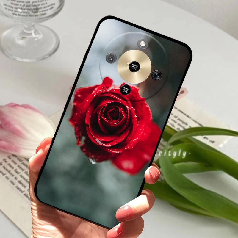 For Honor X9D Phone Case MTN-NX1 Cool Wolf Lion Silicone Back Cover For Honor Magic 8 Lite X 70 HonorX70 HonorX9d Soft TPU Funda