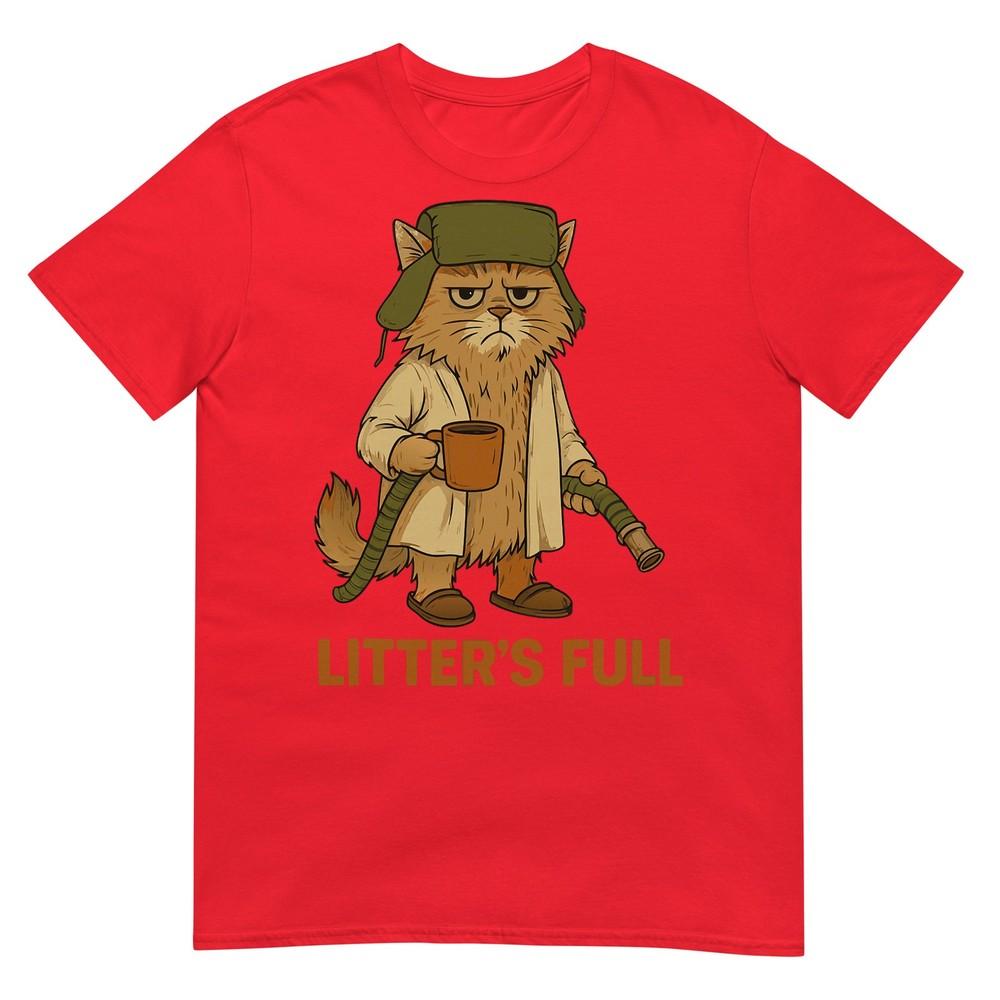 LitterS Full Funny Cat Lovers Christmas Xmas TShirt S