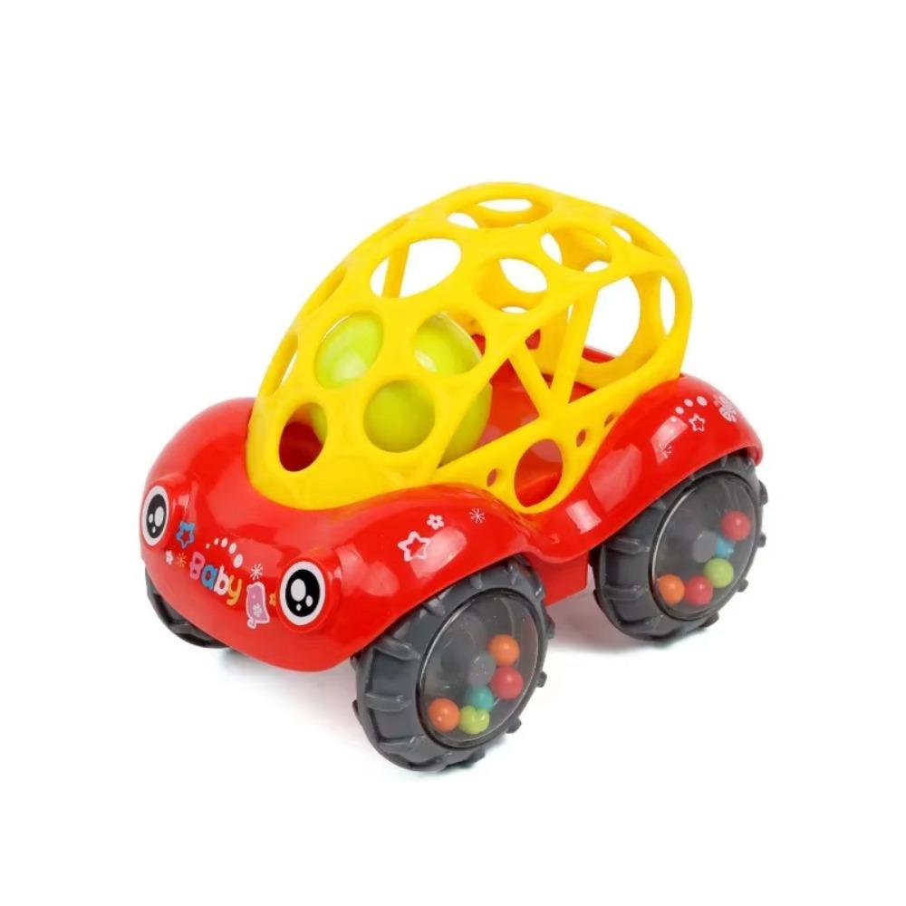 Plastic Soft Shell Bucket Truck Toys Car Shape Shaking Bell Kids Toy  Toddler Toys
