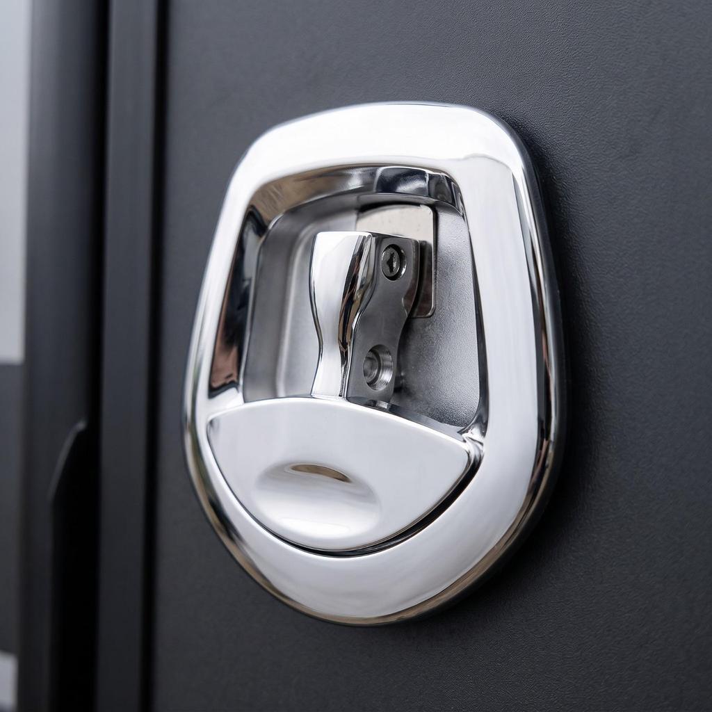 Recessed Compression Latch Lock Compact Easy Grip T-Handle