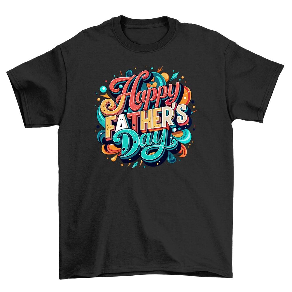 Retro Happy Father's Day T-shirt - Funny Vintage Design To Make Dad Smile! Perfe