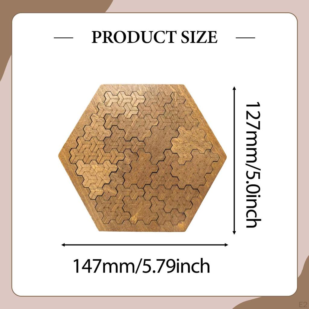 Holzpuzzle Geschenk Intelligenzentwicklung für die Familie Puzzlespiel Herausforderung Spielstil A