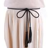 Trouser Decoration Jeans Waistbands Dress Waist Rope Women Braided Belts Woven Waist Belts Velvet