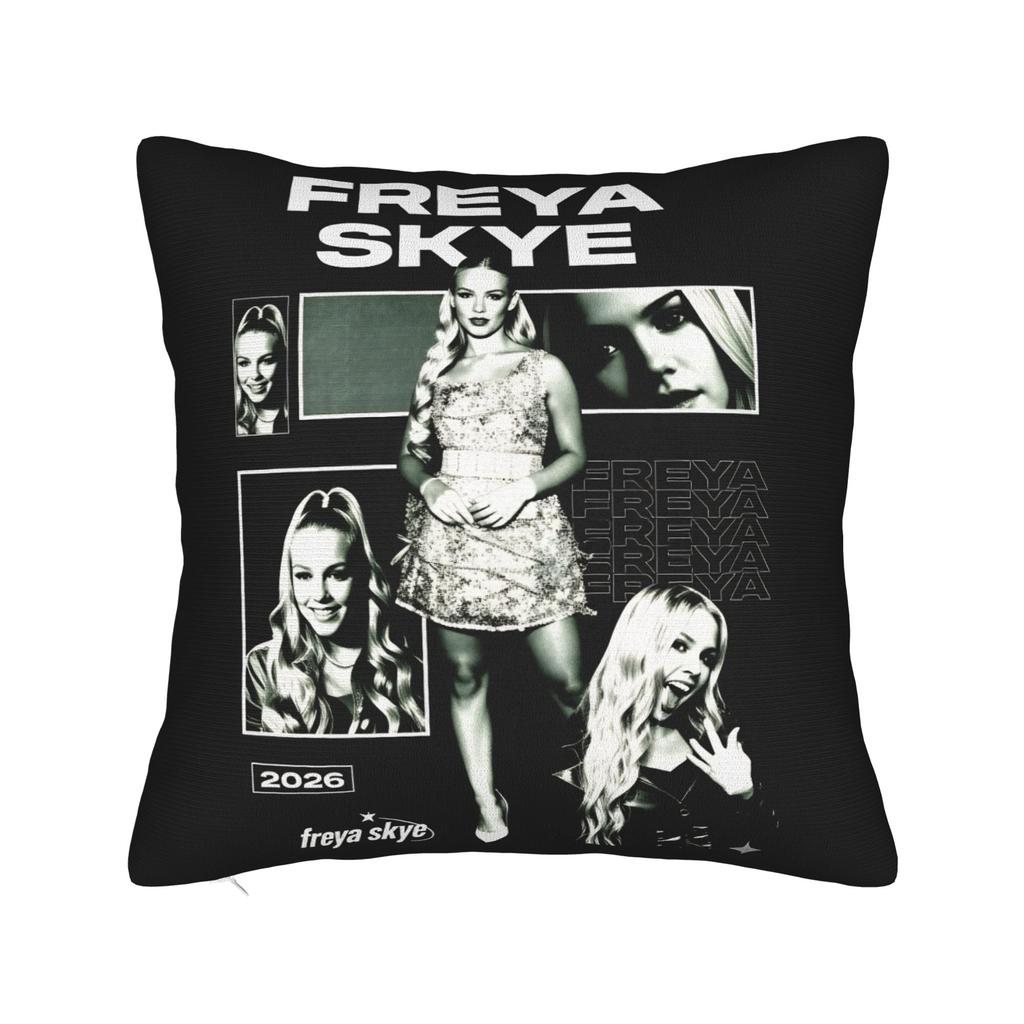 S-Freyas Skye Uk Singer Stars Align Concert Pillow Case Custom Pillow Cover For Sofa Couch Bed Living Room Kawaii Pillowcases
