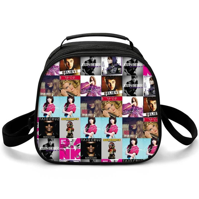 Runde Isolierte Lunchtasche Kinder Büroangestellte - Niedliches Cartoon-Design Auslaufsicher Wiederverwendbar Eispack-kompatibel 20L Fassungsvermögen