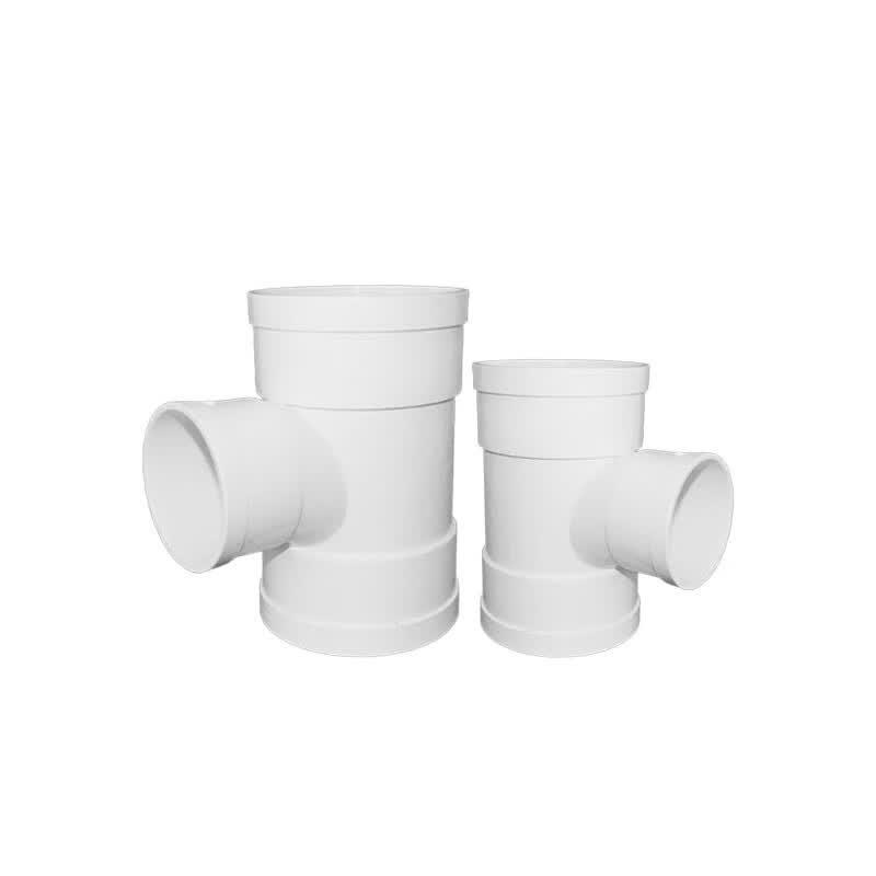 PVC Drainage Tee Pipe Fitting DN160