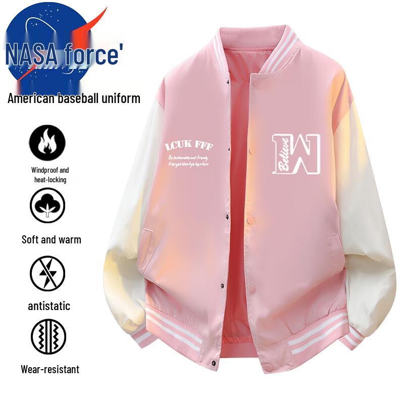 

NASA MARVEL Men s Baseball Collar Casual Jacket 3XL