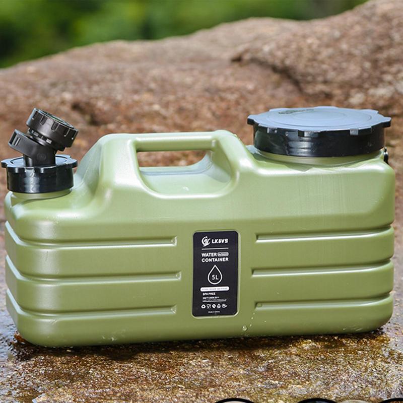 Auto-Wasservorratsbehälter, tragbarer Camping-Wassereimer, 5 l/11 l, verdickter Wasservorratstank für Reisefahrzeugzubehör