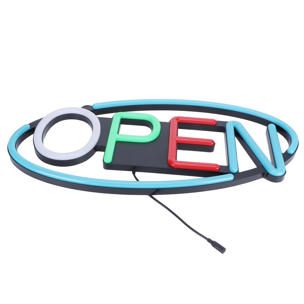 OPEN Letters Shaped Hanging LED Neon Signs Light LED Decorative Lamp for Home Store