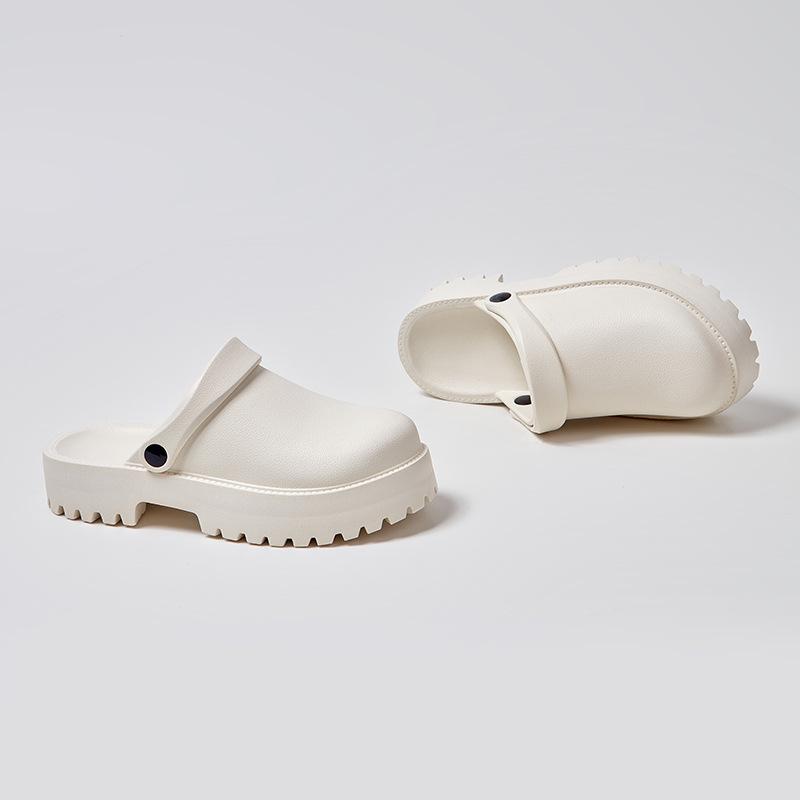 Fashion Litfun Sommer Mode Plateau Sandalen für Damen Outdoor Anti-Rutsch Dicke Sohle EVA Strand Badeschuhe Damen Neu Komfort Gartenschuhe