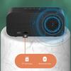 LED Digital Dual Alarm Clock Bluetooth-compatible Bass Speaker with TF AUX Music Player