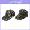 Leopard Print Baseball Cap With Cotton Material For Summer Sun Protection And Casual Wear