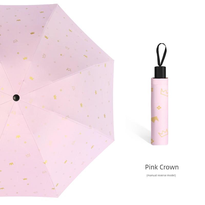 Fully Automatic Folding Umbrella for Women and Men, Small and Stylish Sunshade Umbrella, Dual-Purpose Sun Protection and Uv Protection Umbrella