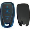 AIOEUOIA Key Fob Shell Keyless Entry System for Chevrolet Spark Traverse Equinox Trailblazer Tra