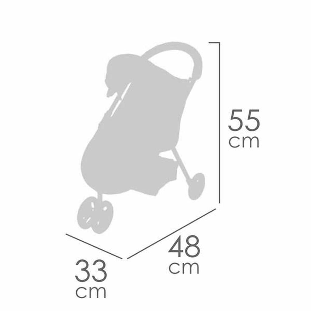 Doll Stroller Decuevas Gala 33 X 48 X 55 Cm Lilac 50 Cm