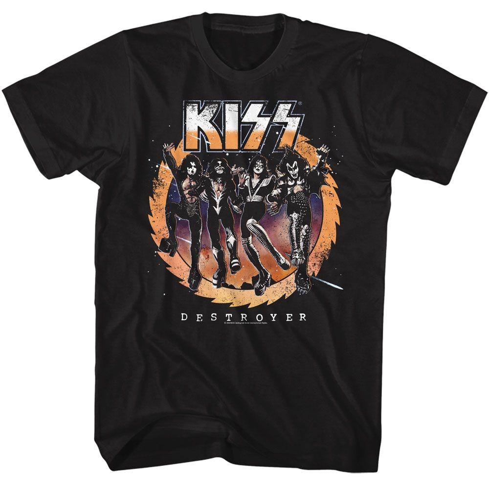 Kiss Destroyer Album Music T-shirt Tops Tees Men's Women's Unisex