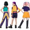 Girls Zoey Cosplay Girl Group Rumi Kids Costume Mira Outfit Favorite Stage Performance Clothes Halloween Animated Movie Dress Up