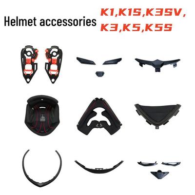 Příslušenství k přilbě: Základna brady na hledí, chránič nosu a ventilace pro modely K1, K1S, K3SV, K3, K5, K5S